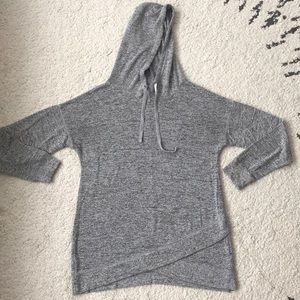 Hooded lounge shirt